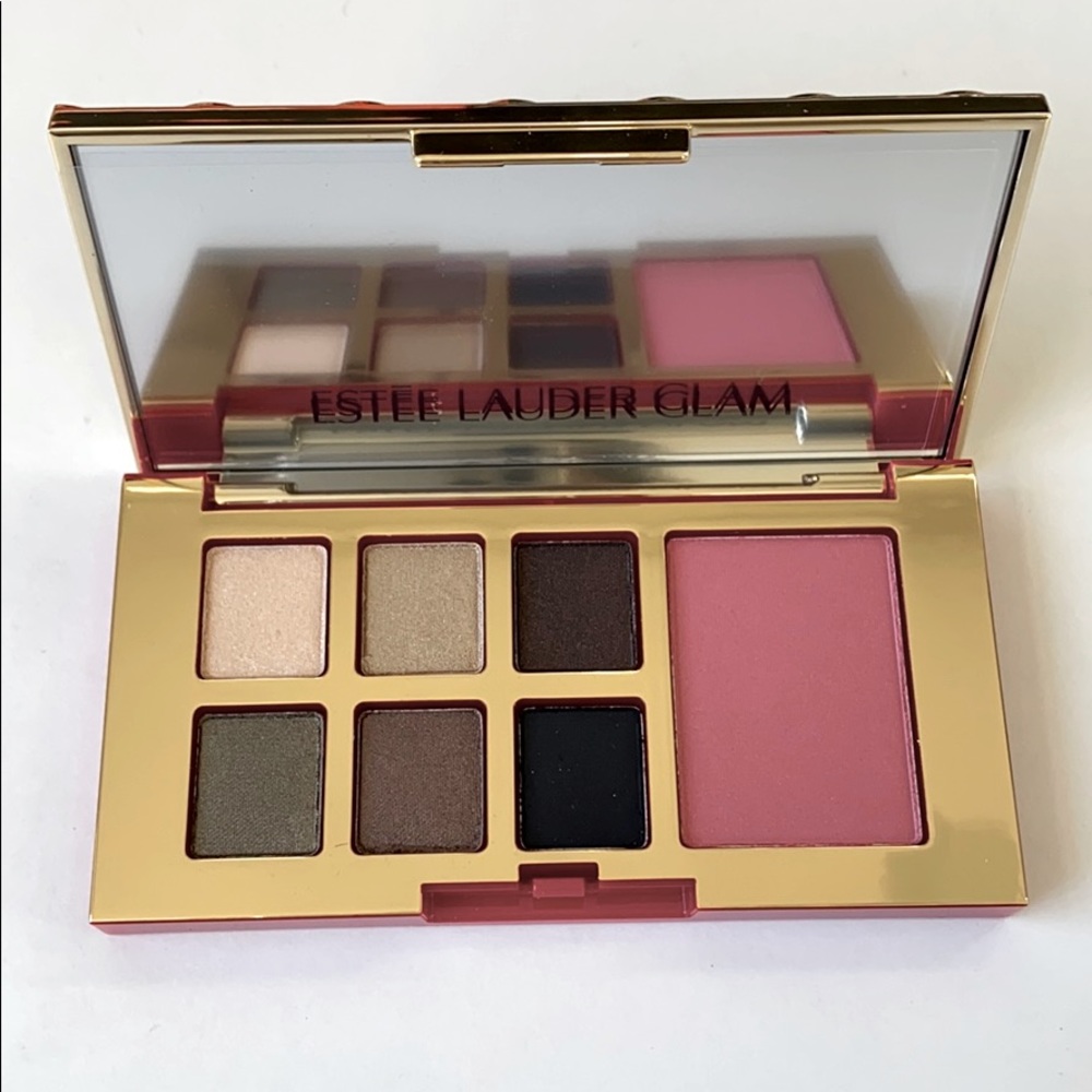 Estée Lauder eyeshadow and cheek palette GLAM